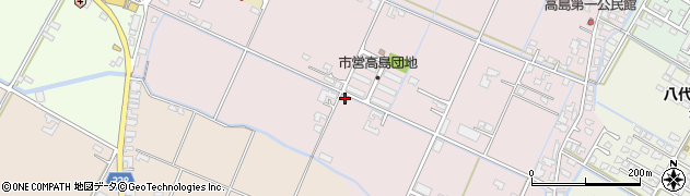 熊本県八代市高島町4740周辺の地図