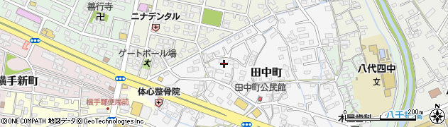 熊本県八代市田中町388周辺の地図