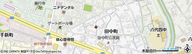 熊本県八代市田中町391周辺の地図