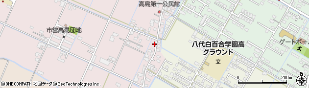 熊本県八代市高島町4593周辺の地図