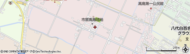 熊本県八代市高島町4536周辺の地図