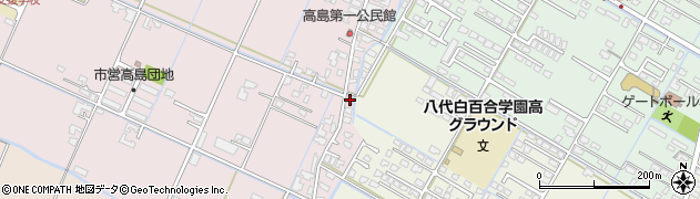 熊本県八代市高島町4590周辺の地図
