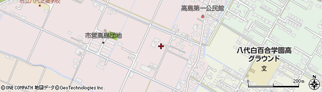 熊本県八代市高島町4575周辺の地図