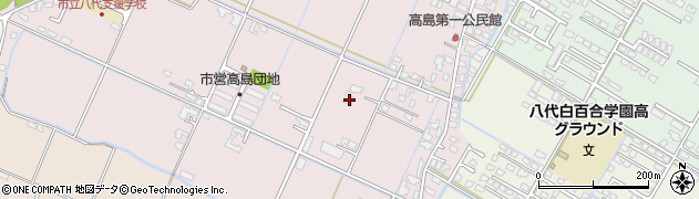熊本県八代市高島町4570周辺の地図