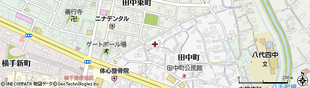 熊本県八代市田中町340周辺の地図
