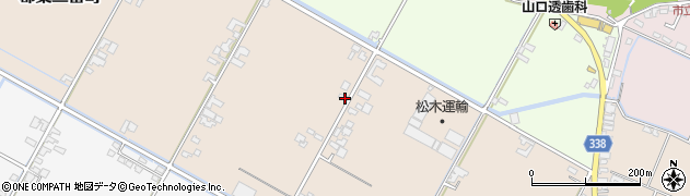 熊本県八代市郡築二番町61周辺の地図