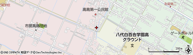 熊本県八代市高島町4080周辺の地図