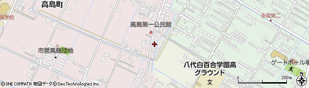 熊本県八代市高島町4078周辺の地図