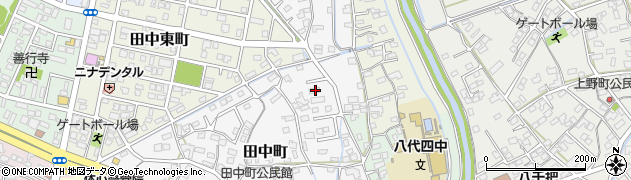 熊本県八代市田中町63周辺の地図