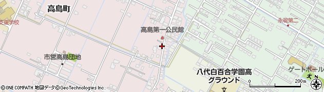 熊本県八代市高島町4089周辺の地図