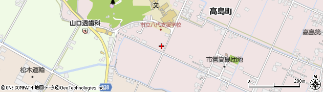 熊本県八代市高島町4509周辺の地図