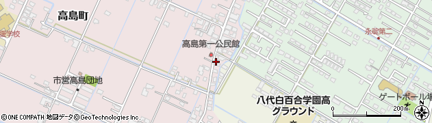 熊本県八代市高島町4077周辺の地図