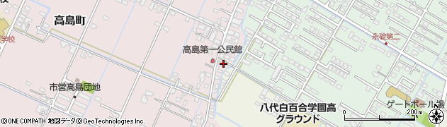 熊本県八代市高島町4076周辺の地図