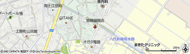 熊本県八代市海士江町3566周辺の地図