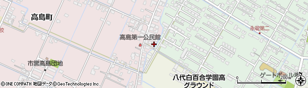 熊本県八代市高島町4074周辺の地図
