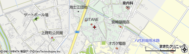熊本県八代市海士江町3261周辺の地図
