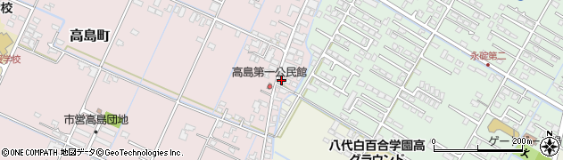 熊本県八代市高島町4073周辺の地図