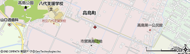熊本県八代市高島町4545周辺の地図