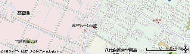 熊本県八代市高島町4068周辺の地図