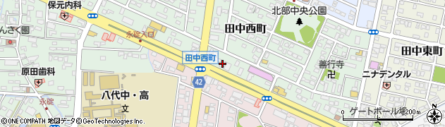 株式会社ムトウ　熊本支店周辺の地図