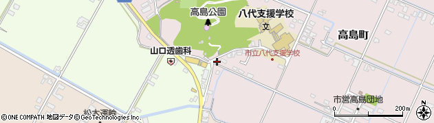 熊本県八代市高島町4767周辺の地図