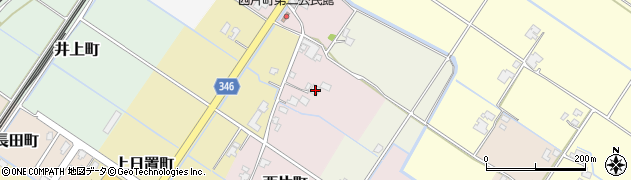 熊本県八代市西片町1282周辺の地図
