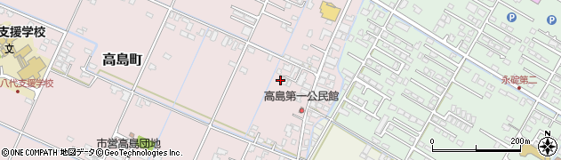 熊本県八代市高島町4092周辺の地図