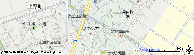 熊本県八代市海士江町3296周辺の地図