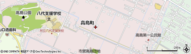 熊本県八代市高島町4193周辺の地図