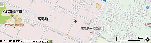 熊本県八代市高島町4145周辺の地図