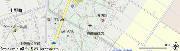 熊本県八代市海士江町3561周辺の地図