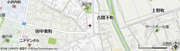 熊本県八代市古閑中町350周辺の地図