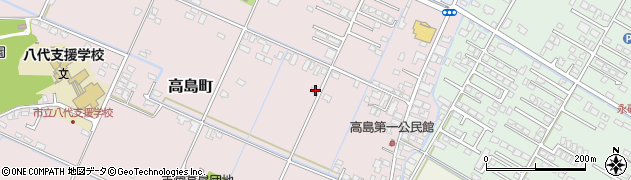 熊本県八代市高島町4162周辺の地図