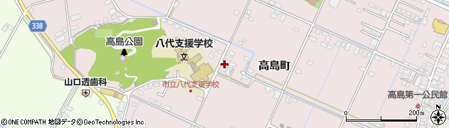 熊本県八代市高島町4253周辺の地図