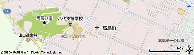 熊本県八代市高島町4247周辺の地図