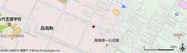 熊本県八代市高島町4143周辺の地図