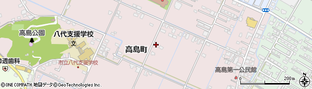 熊本県八代市高島町4190周辺の地図