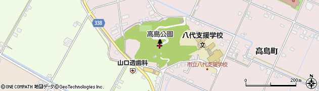 熊本県八代市高島町1周辺の地図