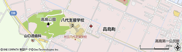 熊本県八代市高島町4254周辺の地図