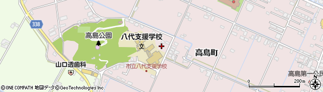 熊本県八代市高島町4256周辺の地図
