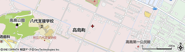 熊本県八代市高島町4189周辺の地図