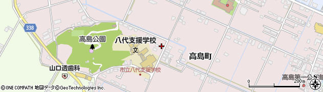 熊本県八代市高島町4255周辺の地図