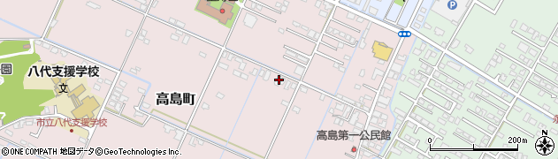 熊本県八代市高島町4164周辺の地図