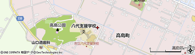 熊本県八代市高島町4263周辺の地図