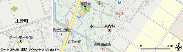 熊本県八代市海士江町3314周辺の地図