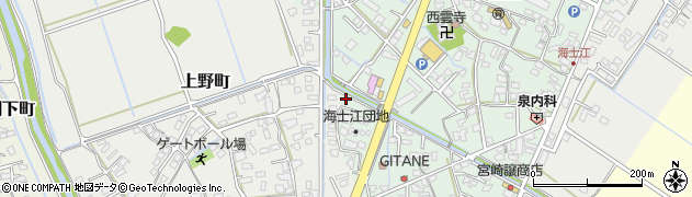 熊本県八代市海士江町3193周辺の地図