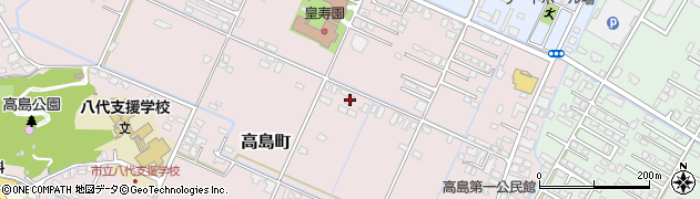 熊本県八代市高島町4185周辺の地図