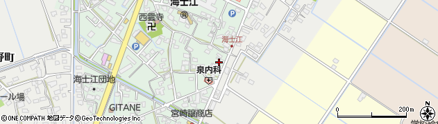 熊本県八代市海士江町3483周辺の地図