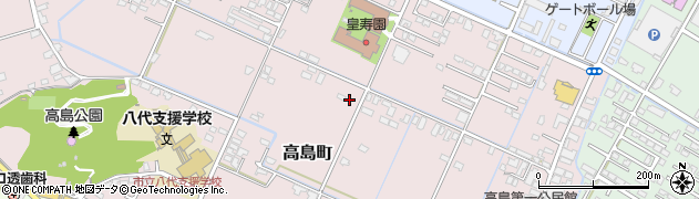 熊本県八代市高島町4210周辺の地図