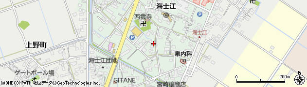 熊本県八代市海士江町3396周辺の地図
